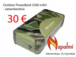 outdoor powerbank 5200mah