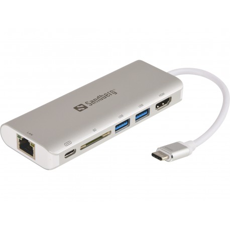 Sandberg USB-C Dock 5in1