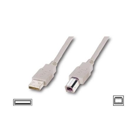 Assmann USB2.0 Cable USB A(m)-USB B(m) 0,5m