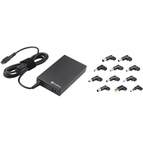 Sandberg Laptop AC Adapter Mini 100W EU Sandberg Laptop AC Adapter Mini 100W EU