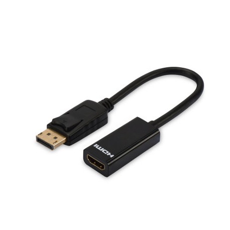 ednet DisplayPort Adapter Cable DP(m) - HDMI(f) 0,15m