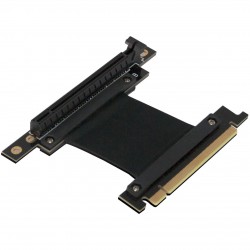 Nanoxia PCI-E 3.0 Riser Card Cable Typ B - 10 cm