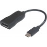MicroConnect USB - C to Displayport M-F