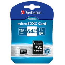 Verbatim 64 GB SD Micro (SDXC) Class 10