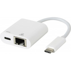 eSTUFF USB-C LAN Charging Adapter