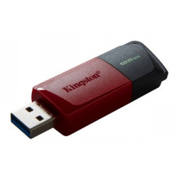 KINGSTON 128GB USB3.2 GEN 1 DATATRAVELER EXODIA M (BLACK + RED)
