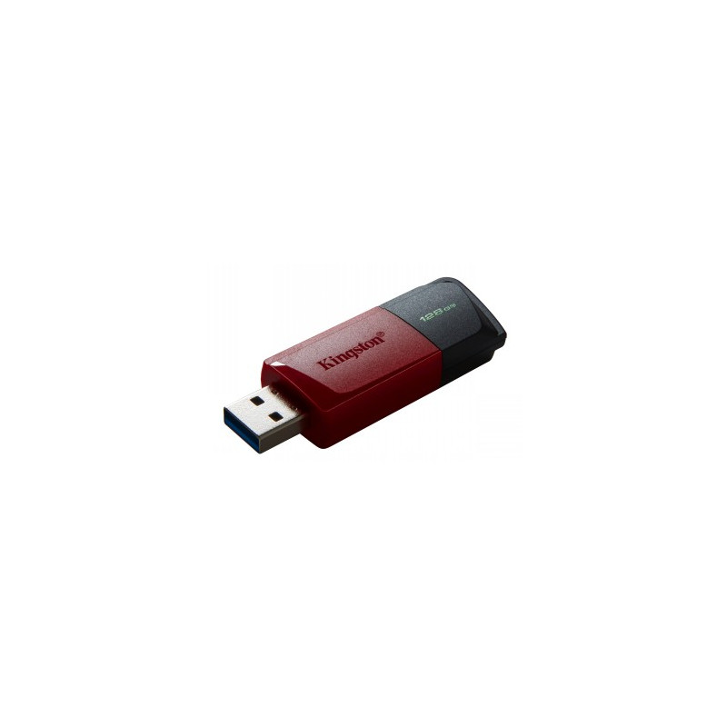 KINGSTON 128GB USB3.2 GEN 1 DATATRAVELER EXODIA M (BLACK + RED)