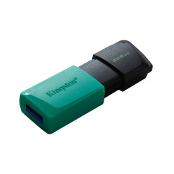 KINGSTON 256GB USB3.2 GEN 1 DATATRAVELER EXODIA M (BLACK + TEAL)