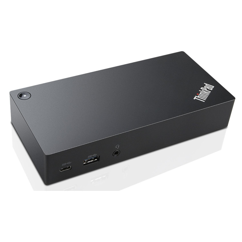 Kunnostettu telakka TEQCYCLE LENOVO THINKPAD USB-C DOCK EU