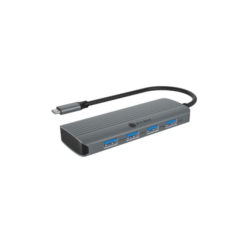 6 in 1 Docking station, 1x HDMI 4K60Hz, 4x USB Type-A 5 Gbit/s
