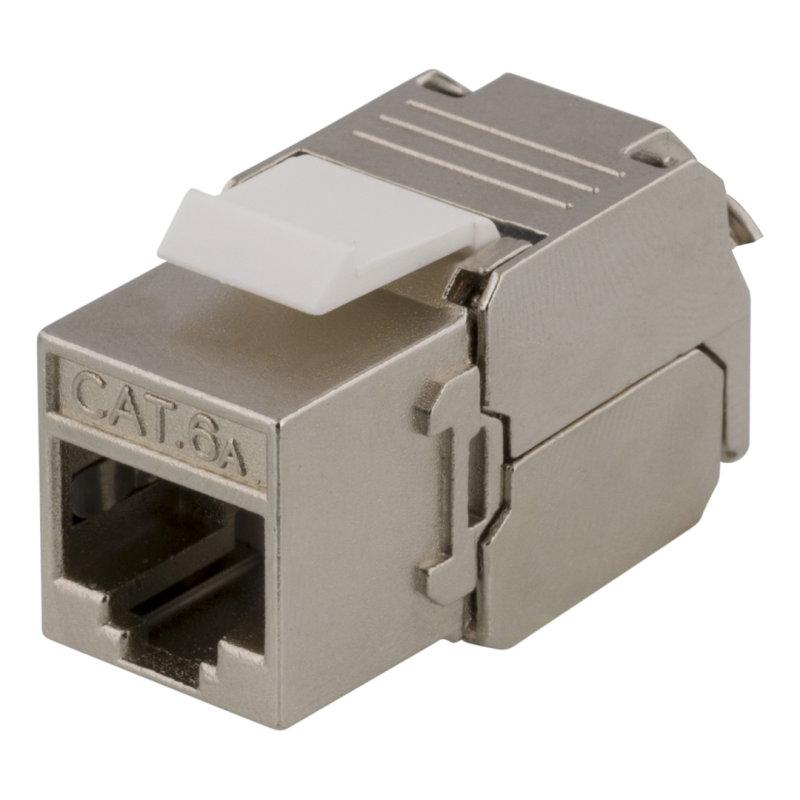 Deltaco RJ45 mini 180' Keystone jack