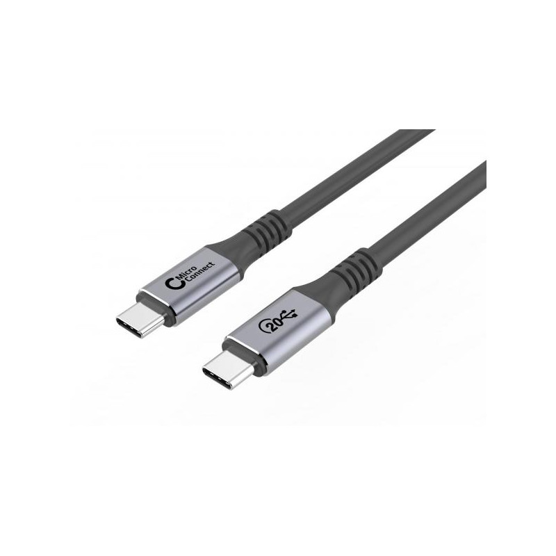 MicroConnect USB-C cable 3m, 100W, 20Gbps, USB 3.2 Gen 2x2