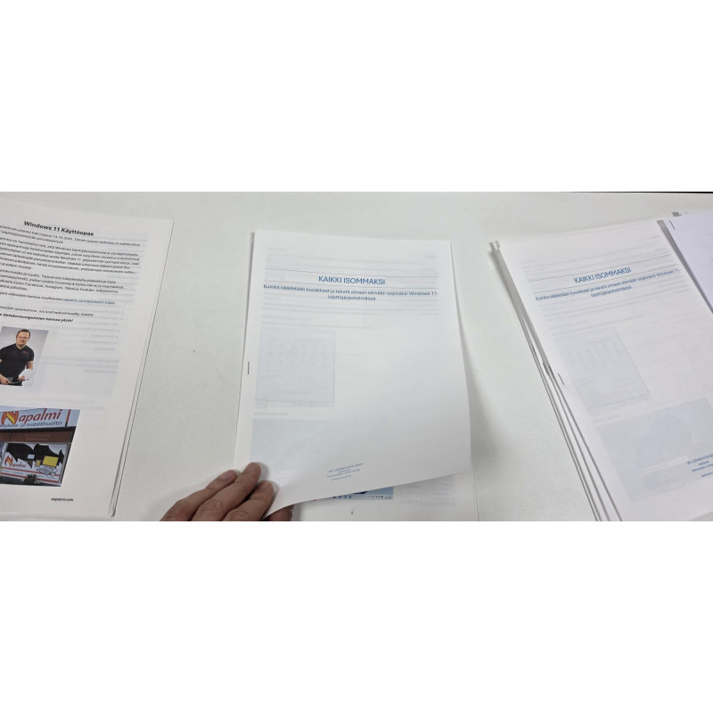 Kaikki isommaksi Windows 11 järjestelmässä -käyttöopas