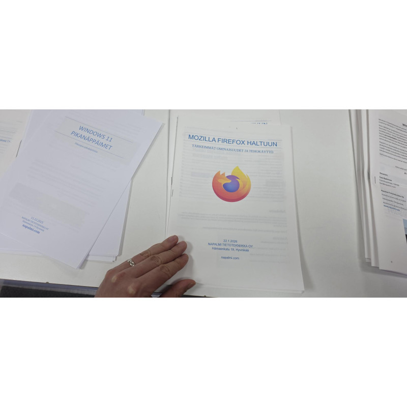 Mozilla Firefox käyttöopas