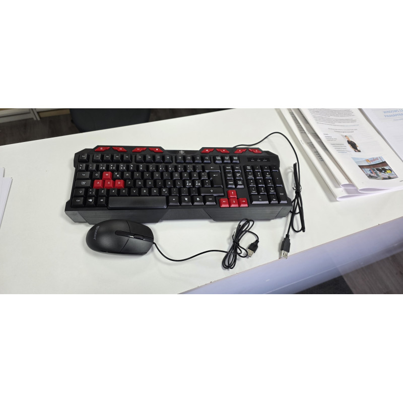 Sandberg Mouse + Deltaco DK110 näppäimistö