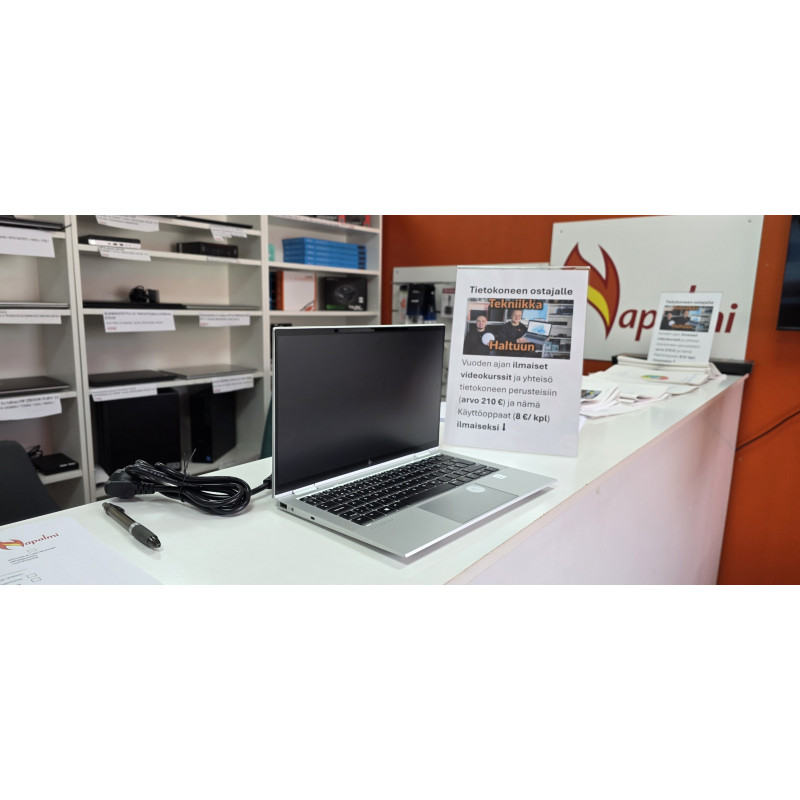 Kunnostettu 1v takuu HP ELITEBOOK X360 1030 G7 I7-10610U 480 GB SSD 16 GB 13.3" TOUCH Grade A