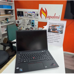 Kunnostettu  LENOVO THINKPAD X1 CARBON G10 1v takuu I5-1240P 240 GB SSD 16 GB Grade A-
