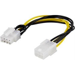 Adapterikaapeli 6-pin PCI-E to 8-pin PCI-E2