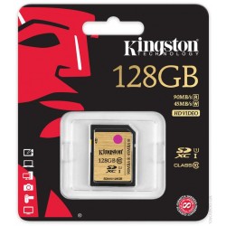 Kingston 128GB SDXC-muistikortti, Class10