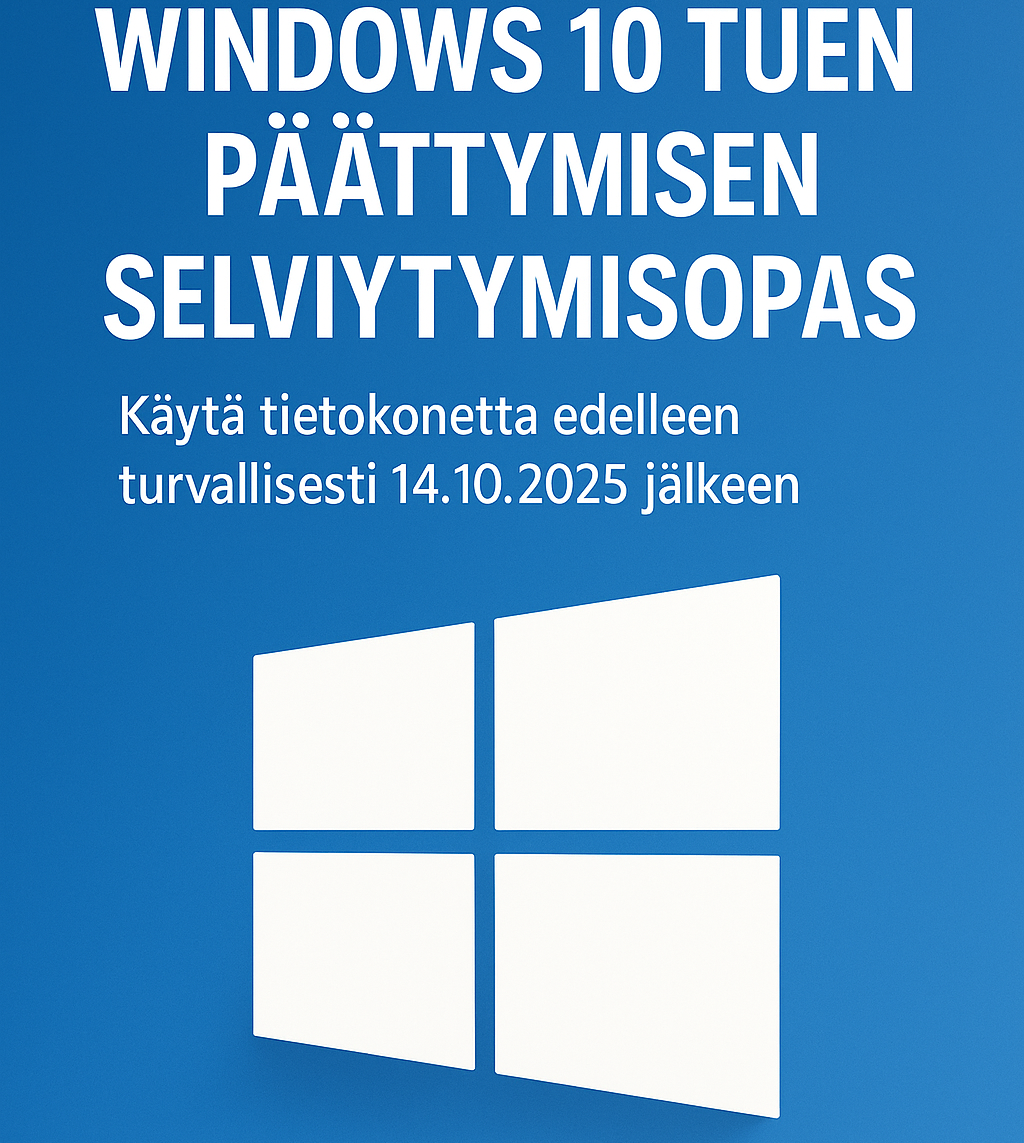 Windows 10 -tuen päättymisen selviytymisopas