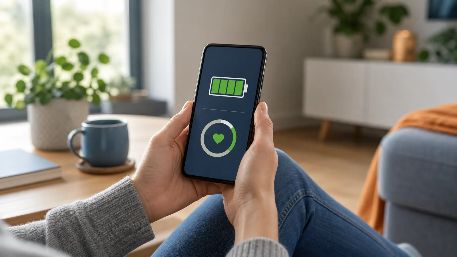 Android-puhelimen akun kunnon tarkistaminen
