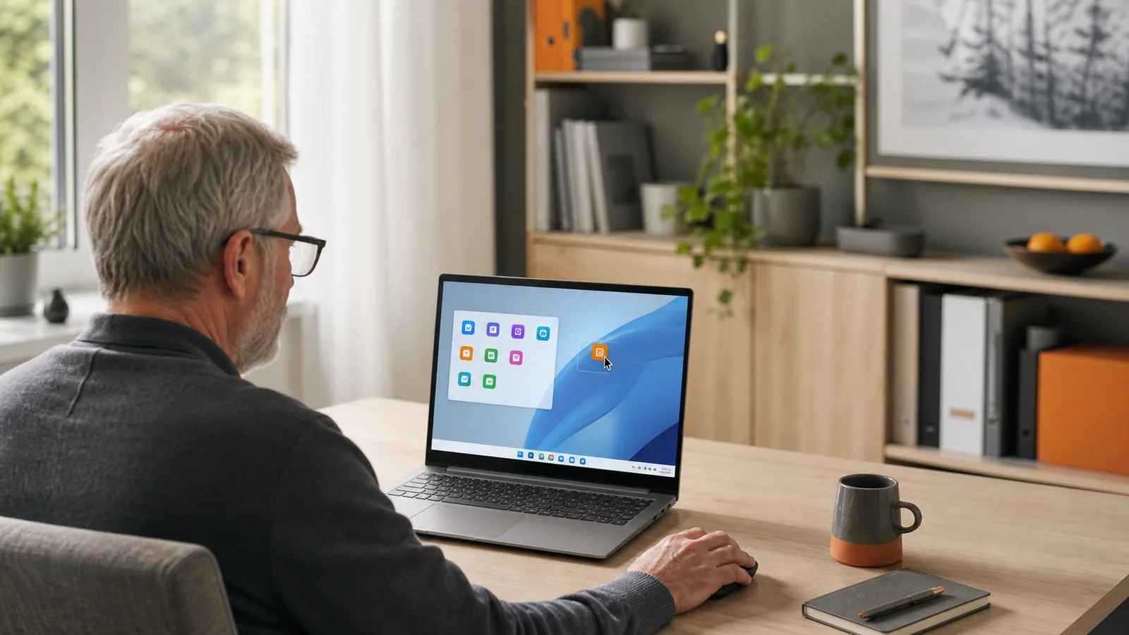 Ohjelman pikakuvakkeen lisääminen Windows 11:n työpöydälle
