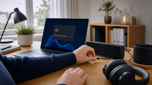 Windows 11 -tietokoneen ääniongelman tarkistaminen kotona