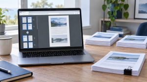 Usean PDF-asiakirjan sivuja yhdistetään Firefoxin PDF-katselimessa