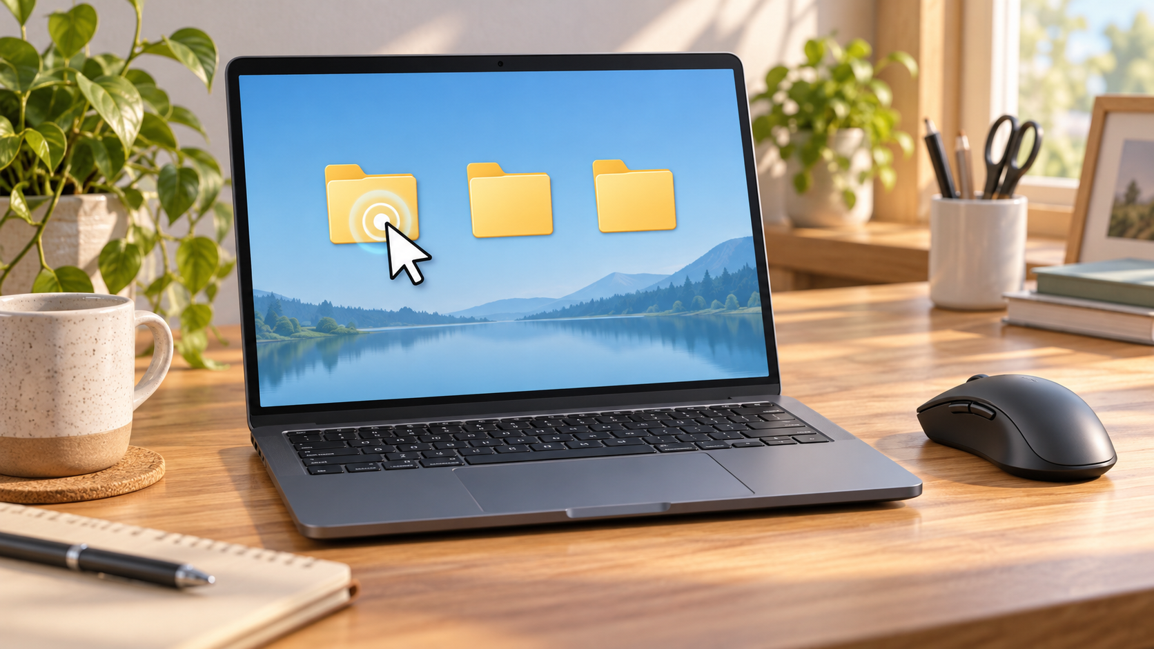 Windows 11: avaa kuvakkeet yhdellä napsautuksella
